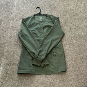 Scrub set - top, bottom and scrub jacket